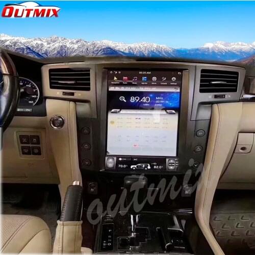 Android Car Radio HD Autoradio Multimedia Player For Lexus LX570 2015-2017 Car DVD Player GPS Navigation