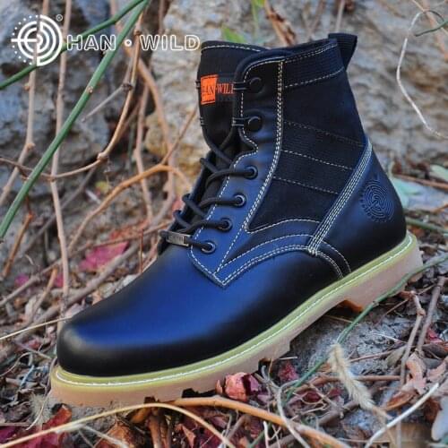 Men Casual Boots 2019 Winter Fashion Cow Suede Tactical Military Army Ankle Boot Mens Motorcycle Casual Shoes Mens
