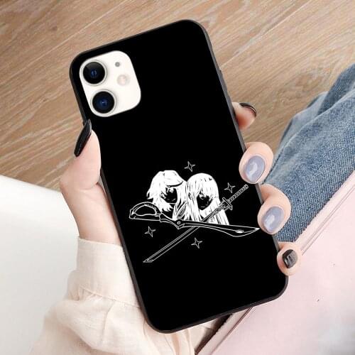Kill la Kill soft TPU border phone case for iphone 11PRO 11PROMAX 11 X XS XR XSMAX 6 plus 7 7plus 8 8plus cover