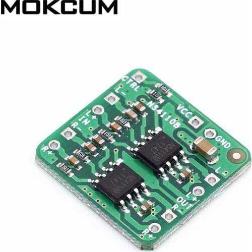 Differential Amplifier Board 2x18W Digital Class D/Class AB Audio Power Amplifier Module NS4110B Voltage DC6-14V