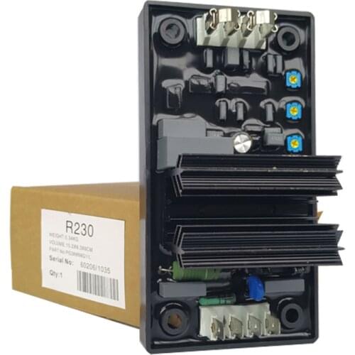Chinese factory production Diesel Generator Voltage Regulator AVR R230 well used in Leroy Somer Generator