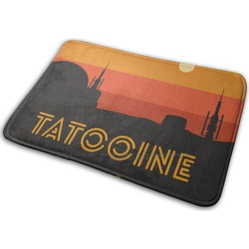 The Dunes Mat Rug Carpet Anti-Slip Bedroom Entrance Door Mat Tatooine The First Order Movies Popular Pop Pop Art Geek Nerdy