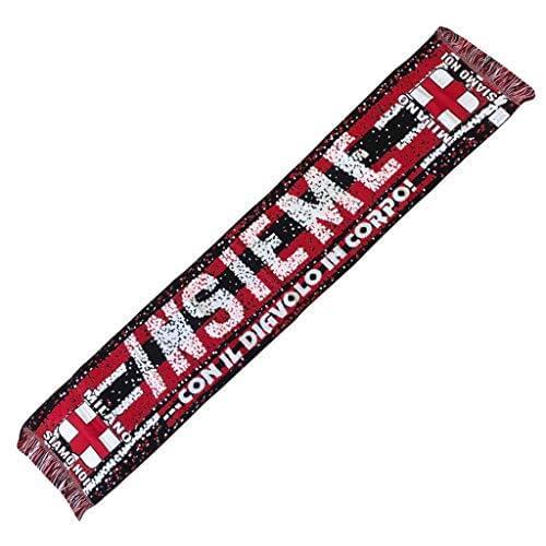 Masters soccer scarf jacqard Official A.C. AC Milan Rossoneri selectable (Stadium, MILLERIGHE, pink, Centennial)