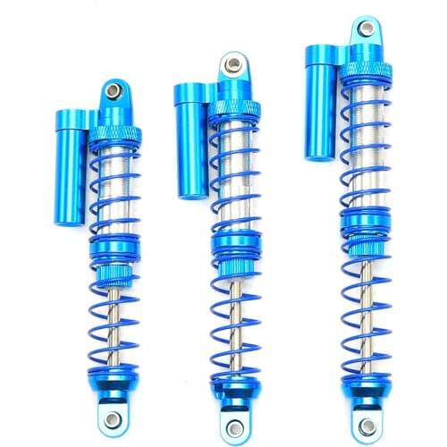 New Adjustable 90mm/100mm/110mm Shock Absorber Metal Damper for 1/10 RC Crawler Traxxas TRX4 Axial SCX10 90046 D110 blue