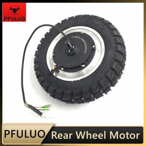 Original Rear Wheel Motor Parts for PFULUO X-11 Smart Electric Kick Scooter rear wheel with 1000W motor Accessories