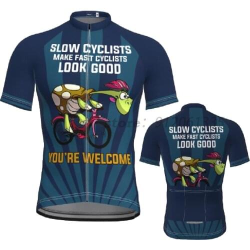 5 Style Mens Short Sleeve Cycling Jersey Cycling Clothes Tortoise Riding Bicycle Summer Blue Cycling Top Bike Top MTB Road Wear