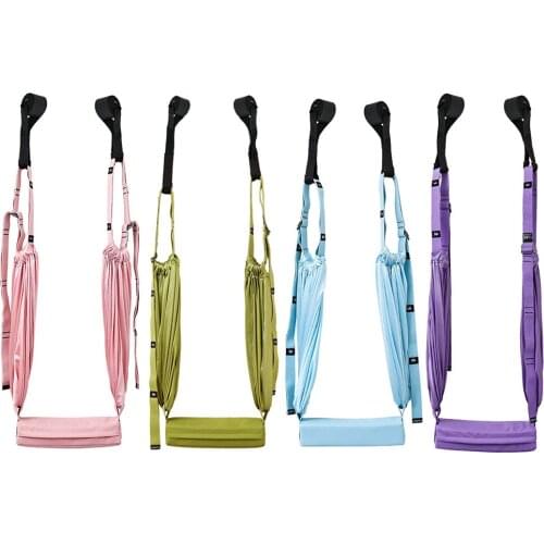 Yoga Wall Rope Yoga Rope Stretch Handstand Fitness Resistance Bands Yoga Strap Shaping Indoor