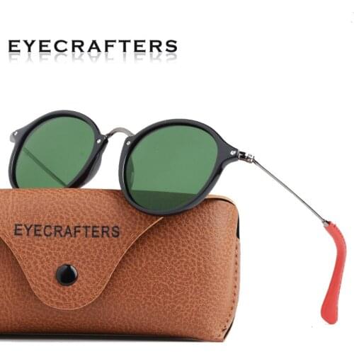 2020 Retro NEW Round Polarized Round Fashion Sunglasses Mens Womens Brand Designer Club Round Driving Glasses Eyewear