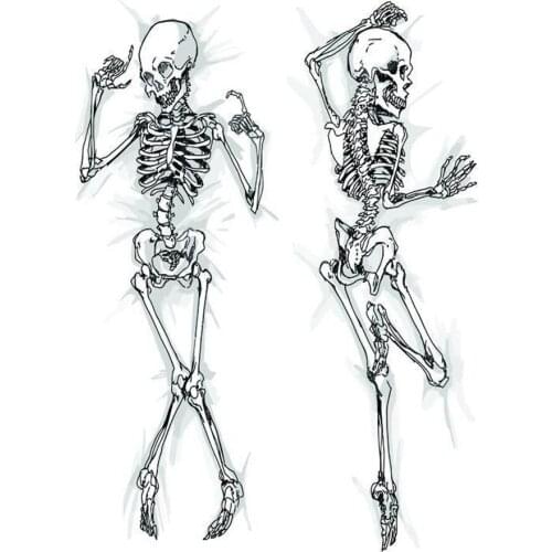 Characters New Japanese Customize Anime The Skeleton Throw Otaku Dakimakura Gifts Bedding Hugging Body Pillow Case 150x50 CM