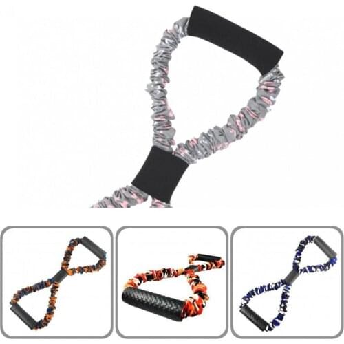 Portable Durable Foam Handles Fitness Resistance Bands Wide Application for Gym