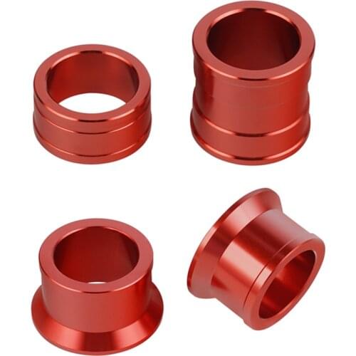 Front Rear Wheel Hub Spacer For Honda CR125R CR250R 2004-2007 CRF250R CRF450R 2004-2020 2019 CRF450RX X CR CRF 125R 250R 450R/RX