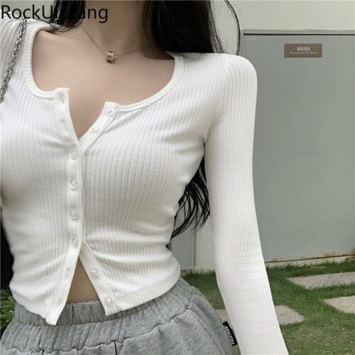 Women's Plain T-shirts Rockulzzang China
