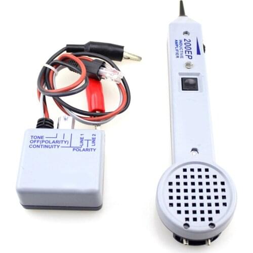 77hp2 Tone Generator Tracer 200EP Network Cable Tester High-precision Durable Wear-resistant Repair Tone Generator Tester