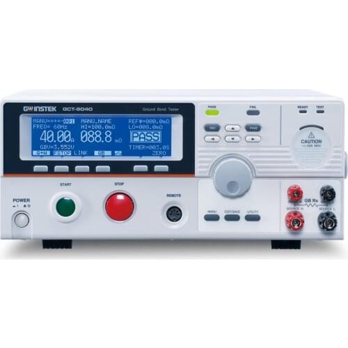 GWINSTEK/40A AC Grounding Resistance Tester GCT-9040 Programmable Impedance Tester