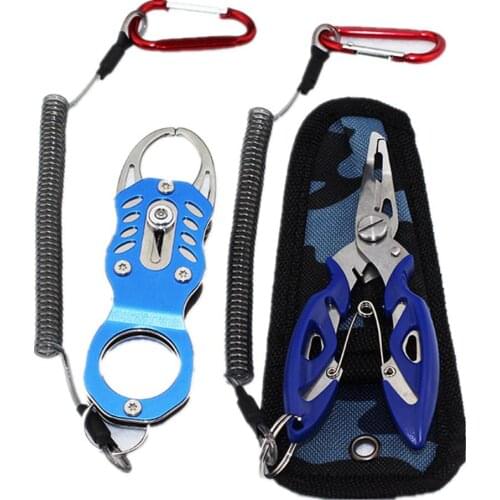 Mounchain High Strength Stainless Steel Fish Controller Lure Clamp Fishing Kit