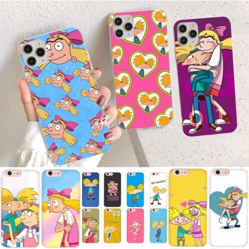 YNDFCNB Hey Arnold Special Phone Case for iPhone 11 12 pro XS MAX 8 7 6 6S Plus X 5S SE 2020 XR case