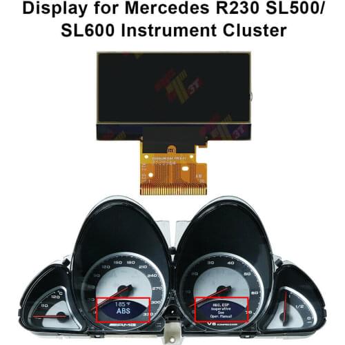 Instrument LCD Display FOR Mercedes R230 SL500 SL600 2003~2006