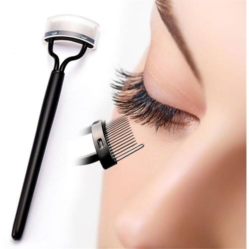1PC Eyelash Comb Makeup Brush Head Eyebrow Correcting Brush Eyelashes Grafting Device Mascara Curl Beauty Makeup Cosmetic Tool