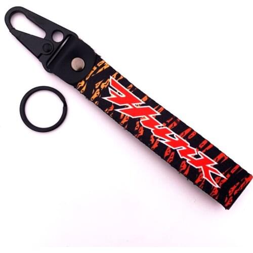 10pcsHUNK Motorcycle Car Key Ring Ribbon Hanging Buckle Metal Buckle Personality Cool Practical Ornaments