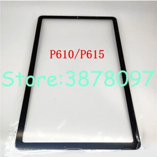 10Pcs Original 10.4" For Samsung Galaxy Tab S6 Lite P610 P615 Front Glass Touch Screen LCD Outer Panel Lens Replacement Part