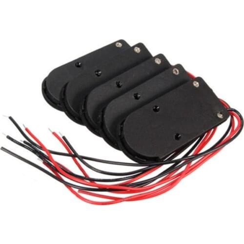 80pcs/lot MasterFire Hold 2 x CR2032 Button Coin Cell Batteries Holder Case 6V Battery Storage Box with Wire Lead ON/OFF Switch