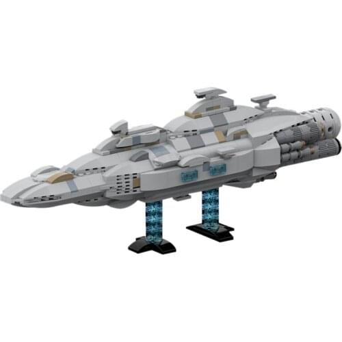 BuildMOC Mon Calamari MC80 Home One Type Star Cruiser Building Blocks Bricks Toys