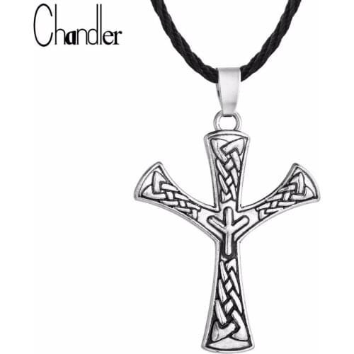 Chandler Wishbone Pendant Necklaces Nordic Amulet Viking Jewelry Scandinavia Norse Pagan Classic Spiritual Collier