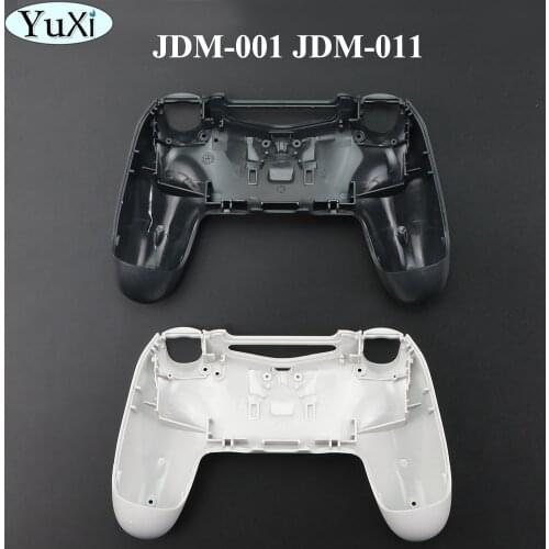 YuXi Solid Back Shell For Sony for PS4 JDM-001 011 Replacement Matte Back Housing Shell for PS4 JDS 010 Controller