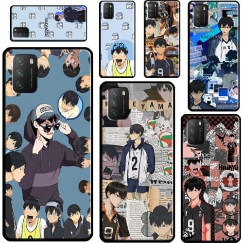 Kageyama tobio Haikyuu Anime Case For POCO M3 Pro F3 X3 Pro Cover For Xiaomi Mi 11 Lite Ultra Mi 10T Pro Note 10 Lite