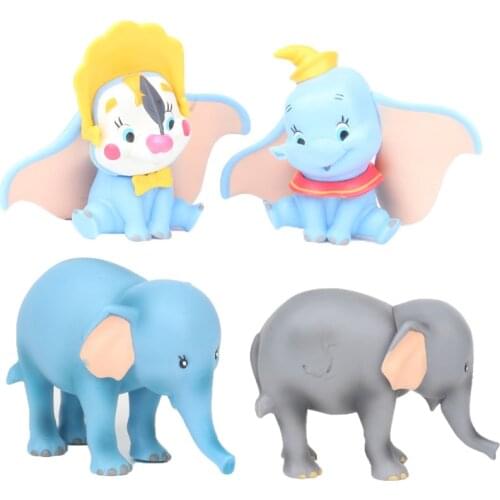 Disney Dumbo 10cm Doll Action Figure Posture Anime Decoration Collection Figurine Toys Model For Children Best Gift