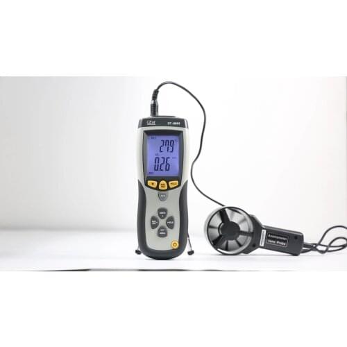 CEM DT-8893 CMM/CFM 0~30m/s wind speed and direction anemometer Air Flow or Velocity plus Ambient Temperature
