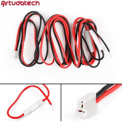 Artudatech Power Cable DC Cord For Kenwood For YAESU For ICOM TM281 TM481 TK-271 FT-1807 FT-802