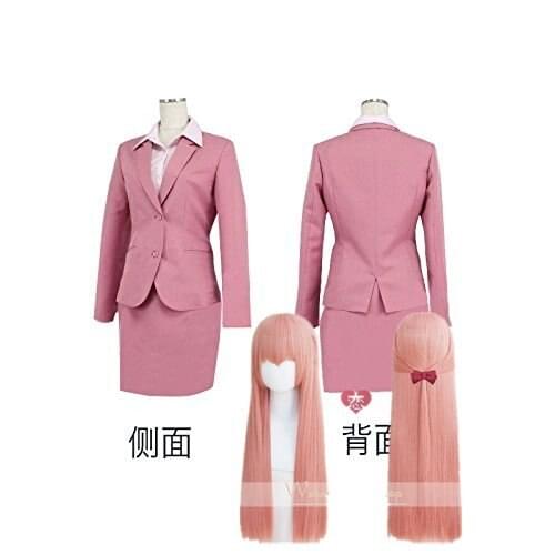 Anime Wotakoi: Love is Hard for Otaku Cosplay Momose Narumi Cosplay Costume includes wig
