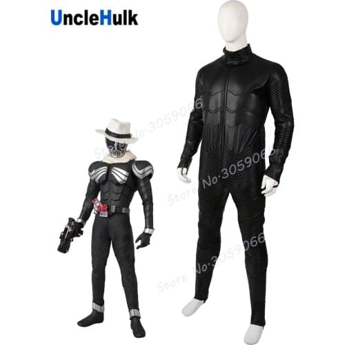 Kamen Rider Skull Cosplay Costume Bodysuit - rubberized fabric and diving suit fabric | UncleHulk