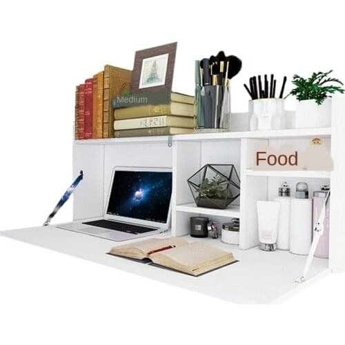 Excellent baking varnish, desk, computer desk, beautiful appearance, student dormitory artifact, upper bed, desk, hanging, firm