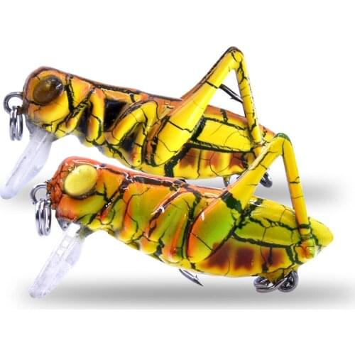 Makebass carnada Artificial grasshopper Fishing Bait Insect Fishing Lures Topwater CrankBait Bass Fishing Tackle Lure bait