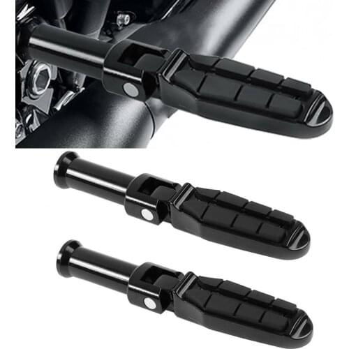 Motorcycle Rear Passenger Footpegs Footrests For Harley Softail Street Bob 2018 2019 2020