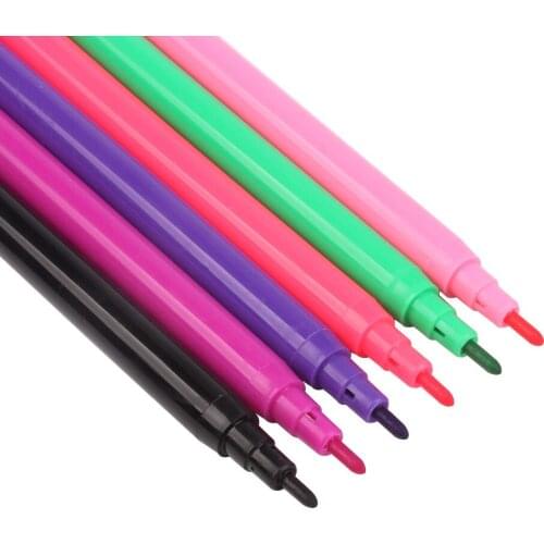 12PCS/Set Marker Pen Set Watercolor Pen with Storage Bag for Drawing Painting School Student Supplies DU55