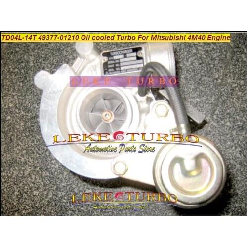 Wholesale NEW Turbo TD04L TD04L-14T 49377-01210 Oil cooled Turbine Turbocharger For Mitsubishi 4M40 Engine