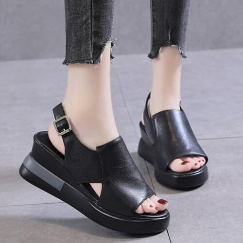 PARUSM Women's Shoes With A Strap