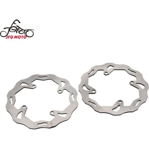 Motorcycle Front Rear Brake Disc Rotors For Suzuki RMZ250 2007-2018 RMZ450 2005-2017 RMX450Z 2010-2017 RMZ 250 450