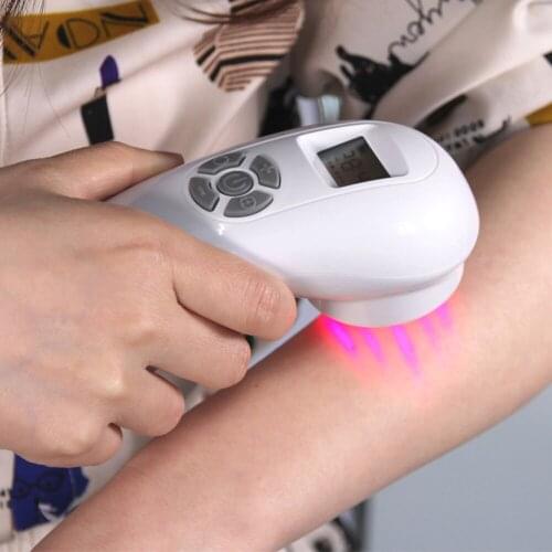 Rechargeable Pain Reliever Wound Healing Equipment Non-Invasive 650nm 808nm LLLT Low Level Laser Therapy Acupuncture Therapy