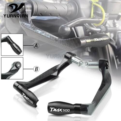 FOR YAMAHA TMAX500 TMAX 500/530 T-MAX 500 2008-2018 Motorcycle Handlebar Grips Guard Brake Clutch Levers Guard Protector T MAX