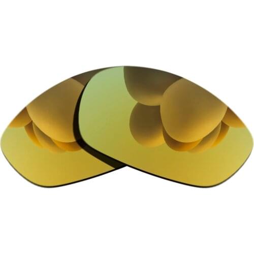 Polarized Sunglasses Replacement Lenses for-Straight Jacket 2007 Frame - Yellow Golden
