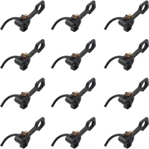 12pcs Model Coupler 1:87 Model Train HO scale Knuckle Spring Coupler DIY Coupling HP1187