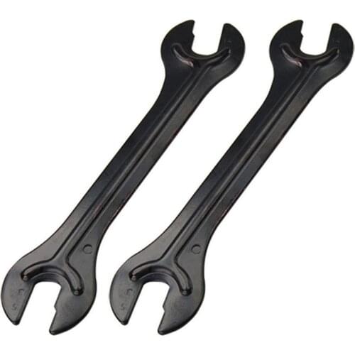 Cycling Bike Head Open End Axle Hub Cone Wrench Bicycle Carbon Steel Repair Spanner Tool Kit for Mountain Bicycle Repair Tool