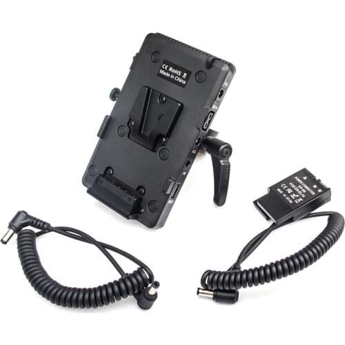WY-VG1 Power Supply Systerm D-tap Battery Plate Adapter DC Coupler with EN-EL14 for Broadcast SLR HD camera