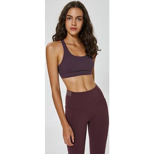 SALSPOR Back mesh Fitness Vest Women Solid color Beauty back Workout Top Female Anti-vibration Breathable Bodybuilding Tops