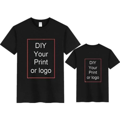 2021 Custom Designer T Shirt Womens Girls DIY Photo Logo Brand Tees T-shirt Mens Boys Clothes Summer Kids Babys Clothes