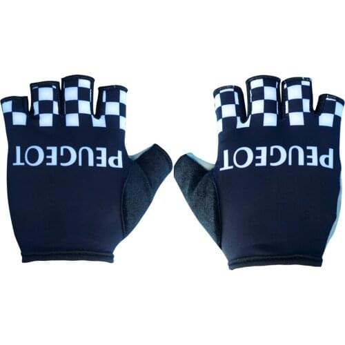 2021 Anti-slip Cycling Bike Gloves Breathable Half Finger Mitts Sports Shock Outdoor Bicycle Triathlon